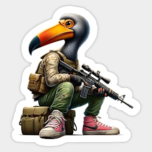 Tactical Dodo Bird Sticker